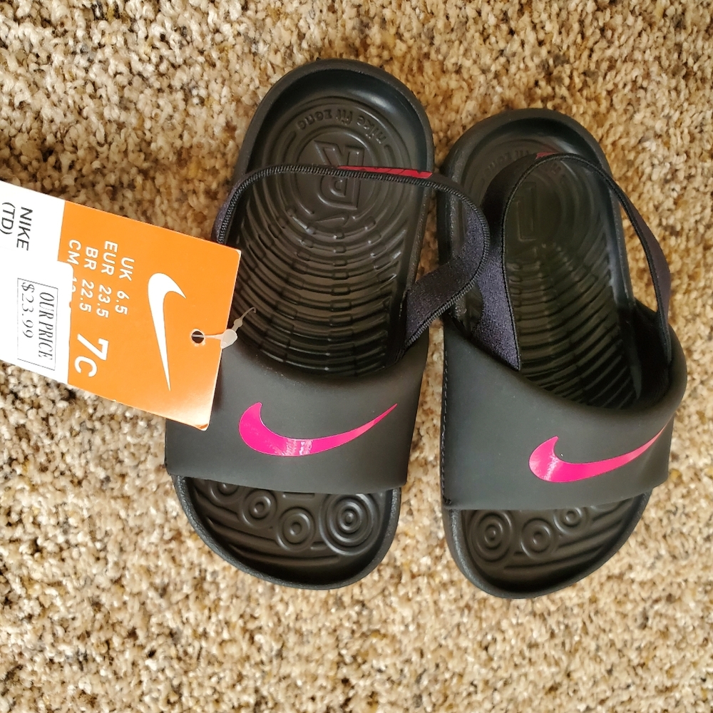 Nike toddler slides